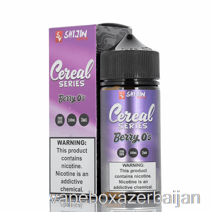 E-Juice Vape Berry O's - Cereal Series - Shijin Vapor - 100mL 3mg